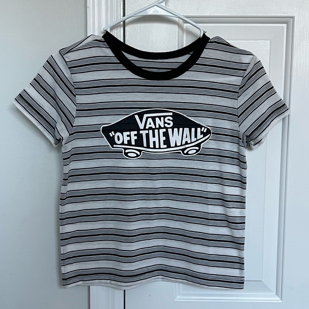 vans t-shirt - girls xs